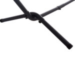 ΑΙΩΡΑ CRAVE HM6304.03 ΑΝΘΡΑΚΙ ΜΕΤΑΛ. ΣΚΕΛΕΤΟΣ--ΜΠΛΕ ΣΚΟΥΡΟ ΠΑΝΙ ΜΕ ΛΕΥΚΗ ΡΙΓΑ 265x93x105Υεκ - Image 9