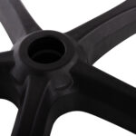 ΑΝΤΑΛΛΑΚΤΙΚΗ ΒΑΣΗ ΑΣΤΕΡΙ ΜΑΥΡΟ NYLON HM1203-- 29εκ ΑΚΤΙΝΑ - Image 2