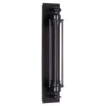 ΑΠΛΙΚΑ ΤΟΙΧΟΥ 2ΦΩΤΗ BEACON HM4463 ΜΕΤΑΛΛΟ ΣΕ ΜΑΥΡΟ 10x10x47Υεκ.