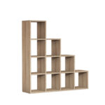 ΒΙΒΛΙΟΘΗΚΗ ΜΕΛΑΜΙΝΗΣ SCALE HM9238.12 SONΟMA 120x30x123,6Υεκ. - Image 4