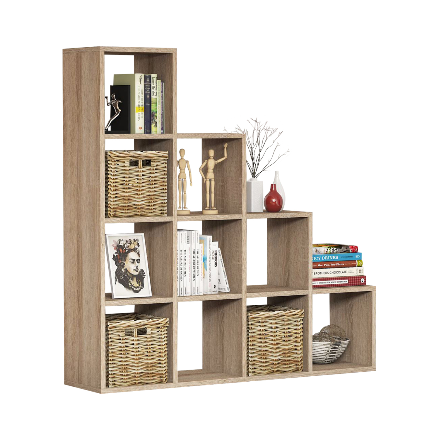 bibliothiki-melaminis-sonoma-120x30x1236-4