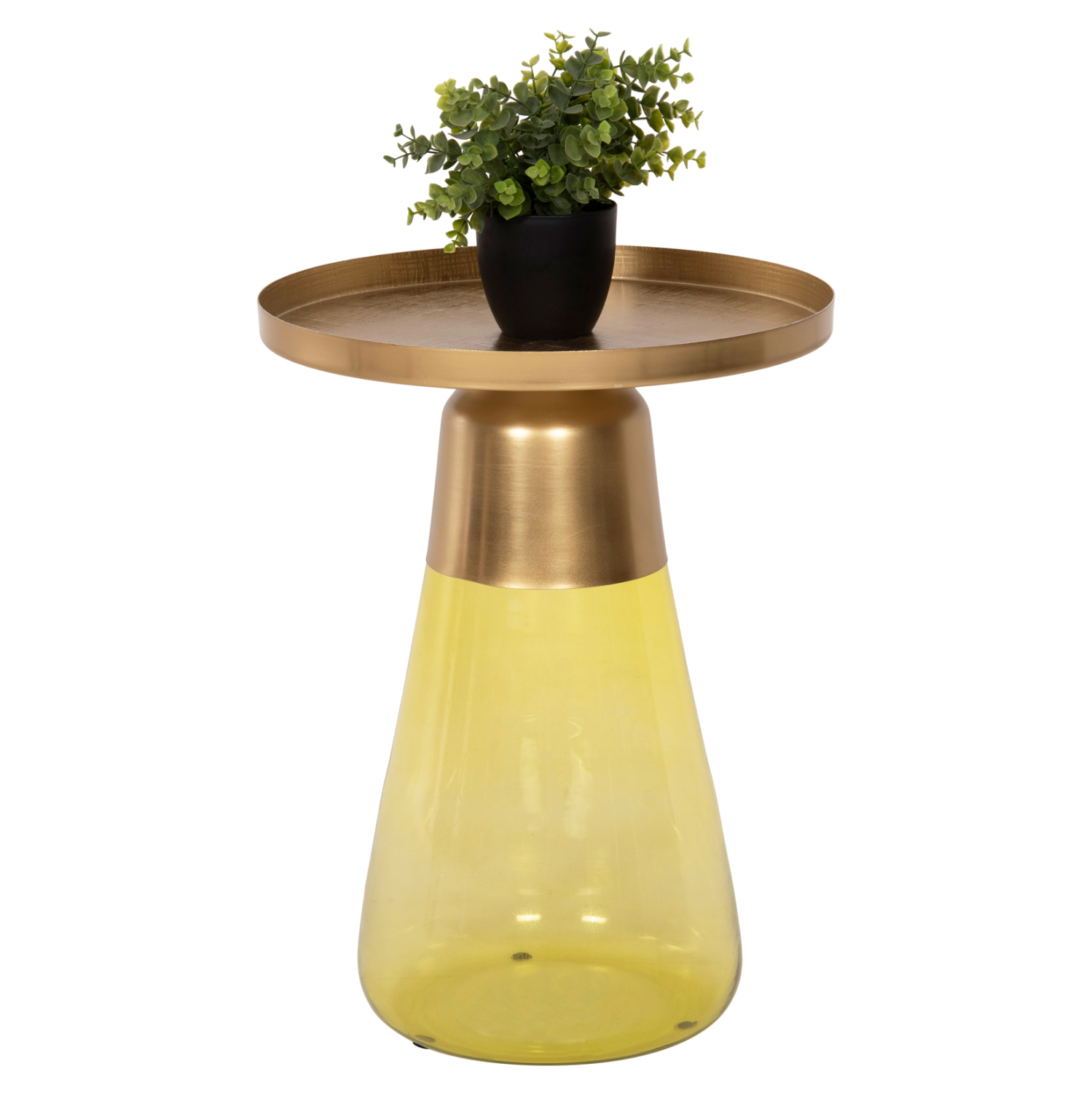 boithitiko-trapezaki-fb99732-prasino-gya-7 ΒΟΗΘΗΤΙΚΟ ΤΡΑΠΕΖΑΚΙ VALERY HM9732 ΠΡΑΣΙΝΟ ΓΥΑΛΙ-ΧΡΥΣΟ ΜΕΤΑΛΛΟ Φ39,5x52Υεκ - Image 1