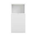 ΒΟΗΘΗΤΙΚΟ ΤΡΑΠΕΖΙ DAWN ΜΕΛΑΜΙΝΗΣ ΛΕΥΚΟ 35X29,5X60Yεκ.HM8880.11 - Image 6