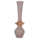 ΔΙΑΚΟΣΜΗΤΙΚΟ ΒΑΖΟ ΔΑΠΕΔΟΥ NEBULA HM4660.05M FIBER CEMENT TAUPE--ΞΥΛΟ ΤΕΑΚ Φ45x148Υεκ - Image 3
