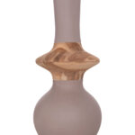 ΔΙΑΚΟΣΜΗΤΙΚΟ ΒΑΖΟ ΔΑΠΕΔΟΥ NEBULA HM4660.05M FIBER CEMENT TAUPE--ΞΥΛΟ ΤΕΑΚ Φ45x148Υεκ - Image 8