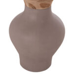 ΔΙΑΚΟΣΜΗΤΙΚΟ ΒΑΖΟ ΔΑΠΕΔΟΥ NEBULA HM4660.05S FIBER CEMENT TAUPE--ΞΥΛΟ ΤΕΑΚ Φ45x115Υεκ - Image 10