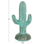 ΔΙΑΚΟΣΜΗΤΙΚΟΣ ΚΑΚΤΟΣ ΔΑΠΕΔΟΥ CACTUS HM4386.03S ΓΥΨΟΣ ΣΕ ΤΙΡΚΟΥΑΖ 42x30x74Υεκ. - Image 2