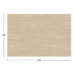 ΕΠΙΦΑΝΕΙΑ ΤΡΑΠΕΖΙΟΥ HPL ΟΡΘΟΓΩΝΙΑ HM5840.35 TRAVERTINE 120x80εκ. - Image 2