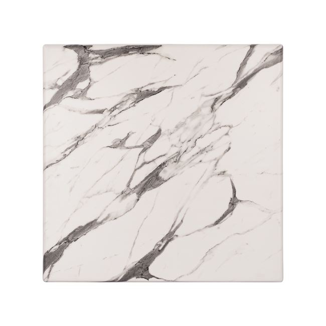 epifaneia-trapezioy-werzalit-60ch60-marb-6 ΕΠΙΦΑΝΕΙΑ ΤΡΑΠΕΖΙΟΥ WERZALIT 60Χ60Χ3.5εκ. MARBLE WHITE-GREY 5657 HM5229.11 - Image 1
