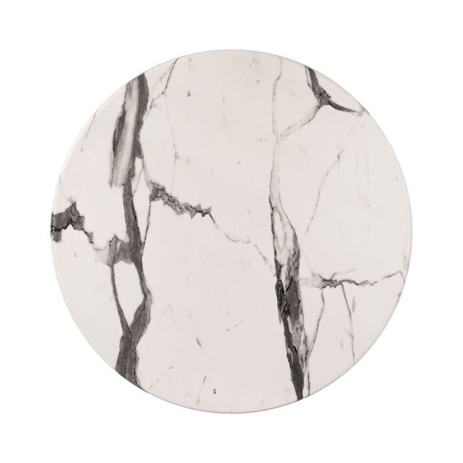 epifaneia-trapezioy-werzalit-f60-marble-1-1 ΕΠΙΦΑΝΕΙΑ ΤΡΑΠΕΖΙΟΥ WERZALIT Φ60Χ2.5εκ. MARBLE WHITE-GREY 5657 HM5227.11 - Image 1