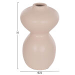 ΕΠΙΤΡΑΠΕΖΙΟ ΔΙΑΚΟΣΜΗΤΙΚΟ ΒΑΖΟ NELLY HM4669.02 ΤΕΡΑΚΟΤΑ ΣΕ ΚΡΕΜ--Φ22x35Υεκ. - Image 2