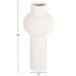 ΕΠΙΤΡΑΠΕΖΙΟ ΚΕΡΑΜΙΚΟ ΔΙΑΚΟΣΜΗΤΙΚΟ SCEPTER HM4604.01 ΥΠΟΛΕΥΚΟ ΚΡΥΣΤΑΛΛΙΚΟ Φ17x39Υεκ - Image 2