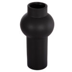 ΕΠΙΤΡΑΠΕΖΙΟ ΚΕΡΑΜΙΚΟ ΔΙΑΚΟΣΜΗΤΙΚΟ SCEPTER HM4605.02 ΜΑΥΡΟ ΜΑΤ Φ15x30Υ εκ. - Image 4