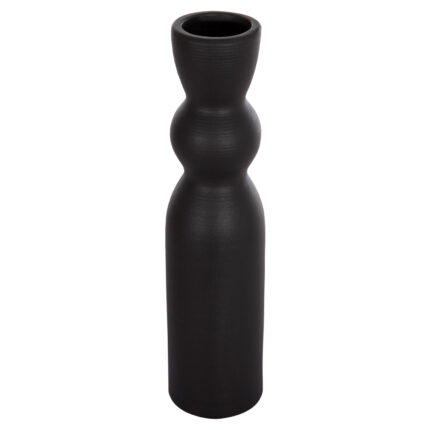 ΕΠΙΤΡΑΠΕΖΙΟ ΚΕΡΑΜΙΚΟ ΔΙΑΚΟΣΜΗΤΙΚΟ SCEPTER HM4614.02 ΜΑΥΡΟ ΜΑΤ Φ8x35Υ εκ.