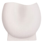 ΕΠΙΤΡΑΠΕΖΙΟ ΚΕΡΑΜΙΚΟ ΔΙΑΚΟΣΜΗΤΙΚΟ GLAZE HM4610.01 ΥΠΟΛΕΥΚΟ ΚΡΥΣΤΑΛΛΙΚΟ 26x14x25Υεκ - Image 3