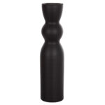 ΕΠΙΤΡΑΠΕΖΙΟ ΚΕΡΑΜΙΚΟ ΔΙΑΚΟΣΜΗΤΙΚΟ SCEPTER HM4614.02 ΜΑΥΡΟ ΜΑΤ Φ8x35Υ εκ. - Image 3