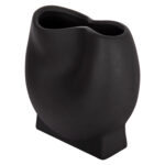 ΕΠΙΤΡΑΠΕΖΙΟ ΚΕΡΑΜΙΚΟ ΔΙΑΚΟΣΜΗΤΙΚΟ GLAZE HM4610.02 ΜΑΥΡΟ ΜΑΤ 26x14x25Υεκ - Image 4