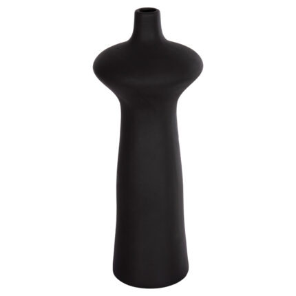 ΕΠΙΤΡΑΠΕΖΙΟ ΚΕΡΑΜΙΚΟ ΔΙΑΚΟΣΜΗΤΙΚΟ SCEPTER HM4636.02 ΜΑΥΡΟ ΜΑΤ Φ18x49Υεκ