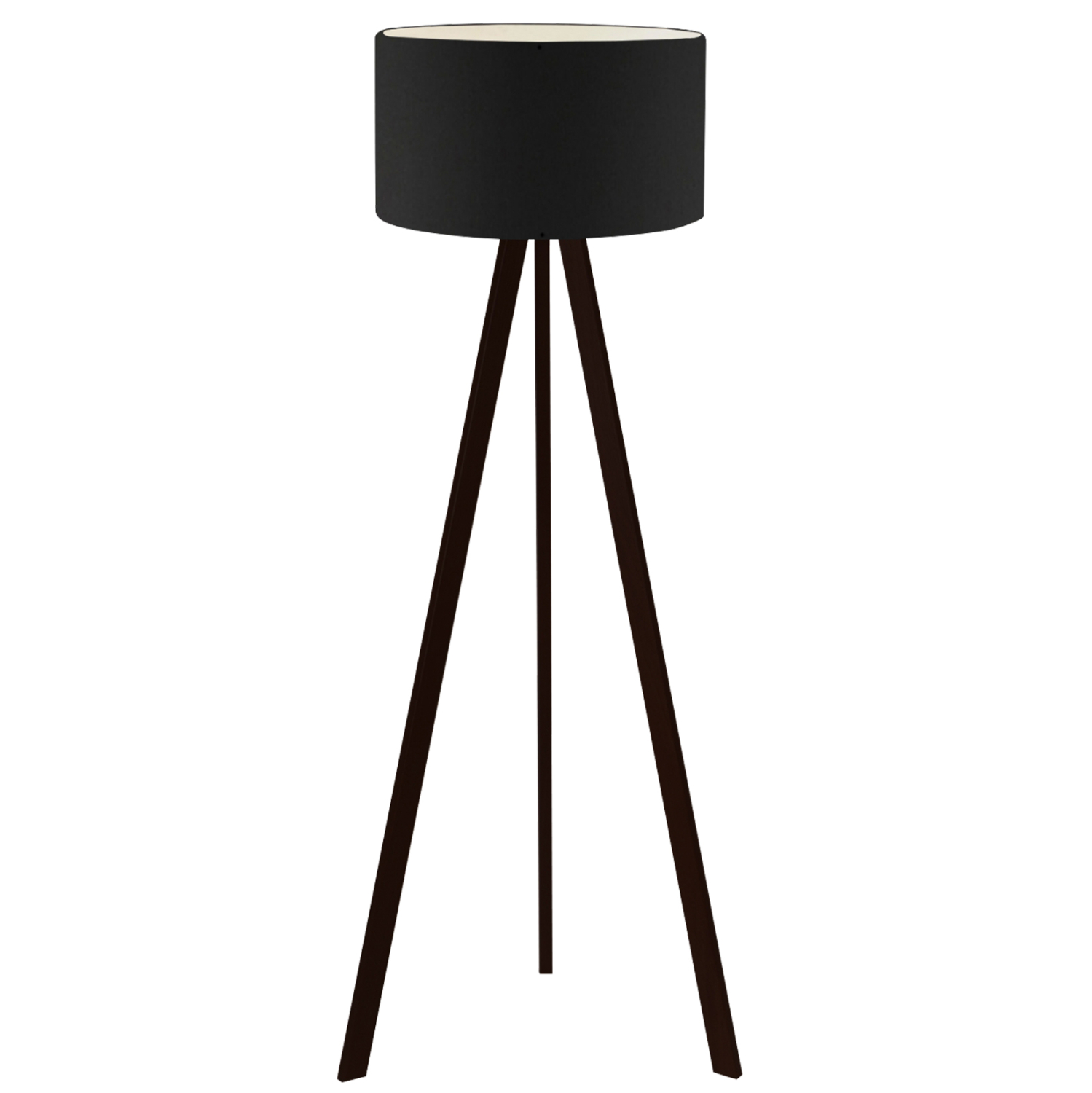 fotistiko-dapedoy-fb9757805-f38x140-ek-2 ΦΩΤΙΣΤΙΚΟ ΔΑΠΕΔΟΥ ΞΥΛΙΝΟ CRUZ ΜΑΥΡΟ HM7578.05 Φ38x140 εκ. - Image 1