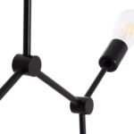 ΦΩΤΙΣΤΙΚΟ ΟΡΟΦΗΣ 3-ΦΩΤΟ LIGHTY HM7404.11 ΜΕΤΑΛΛΟ ΣΕ ΜΑΥΡΟ 52x5x48Υεκ. - Image 4