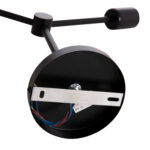 ΦΩΤΙΣΤΙΚΟ ΟΡΟΦΗΣ 3-ΦΩΤΟ LIGHTY HM7404.11 ΜΕΤΑΛΛΟ ΣΕ ΜΑΥΡΟ 52x5x48Υεκ. - Image 6