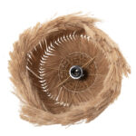 ΦΩΤΙΣΤΙΚΟ ΟΡΟΦΗΣ ΑΠΟ ΙΝΕΣ MENDONG GRASS ΣΕ ΦΥΣΙΚΟ Φ38x34-120Yεκ.HM7776 - Image 7