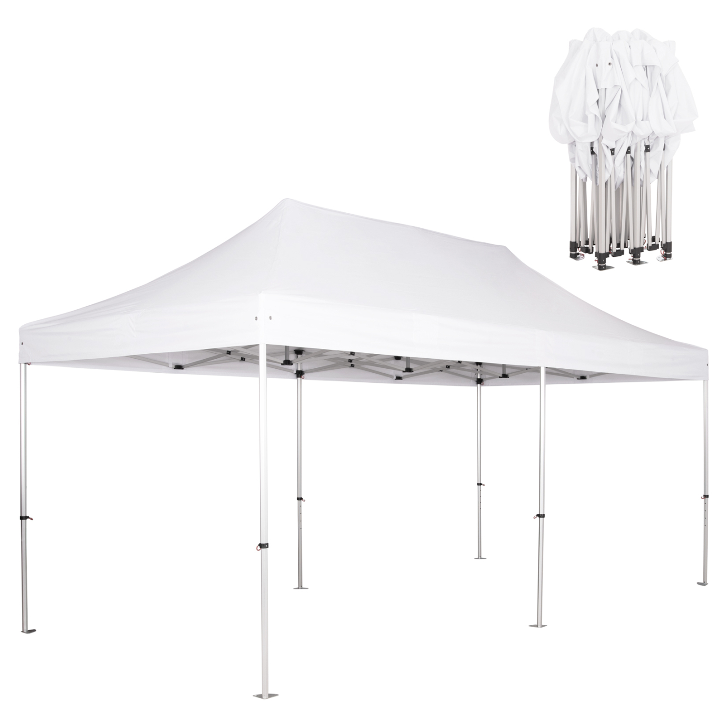 gazebo-epaggelmatiko-bareos-typoy-cresse GAZEBO ΕΠΑΓΓΕΛΜΑΤΙΚΟ ΒΑΡΕΩΣ ΤΥΠΟΥ CRESSEN HM6307 ΠΤΥΣΣΟΜΕΝΟ ΑΛΟΥΜΙΝΙΟΥ 3x6x3,4Y - Image 1