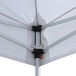 GAZEBO ΕΠΑΓΓΕΛΜΑΤΙΚΟ ΒΑΡΕΩΣ ΤΥΠΟΥ CRESSEN HM21098.01 ΠΤΥΣΣΟΜΕΝΟ ΑΛΟΥΜΙΝΙΟΥ 3x4,5x3,4Yμ - Image 5