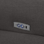 ΓΩΝΙΑΚΟΣ ΚΑΝΑΠΕΣ ΜΕ RECLINE ORACLE HM3290.01 ΓΚΡΙ ΥΦΑΣΜΑ 260x260x90(κάθισμα)x94Υεκ. - Image 9