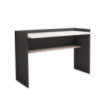 ΓΡΑΦΕΙΟ ΜΕΛΑΜΙΝΗΣ ΓΚΡΙ ΛΕΥΚΟ CLASSIKER HM9227.13 118x58x80Υεκ. - Image 4