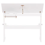 ΓΡΑΦΕΙΟ/ΣΧΕΔΙΑΣΤΗΡΙΟ ASCENT HM18289 MDF ΣΕ ΛΕΥΚΟ 109x55x87,5Υεκ - Image 6
