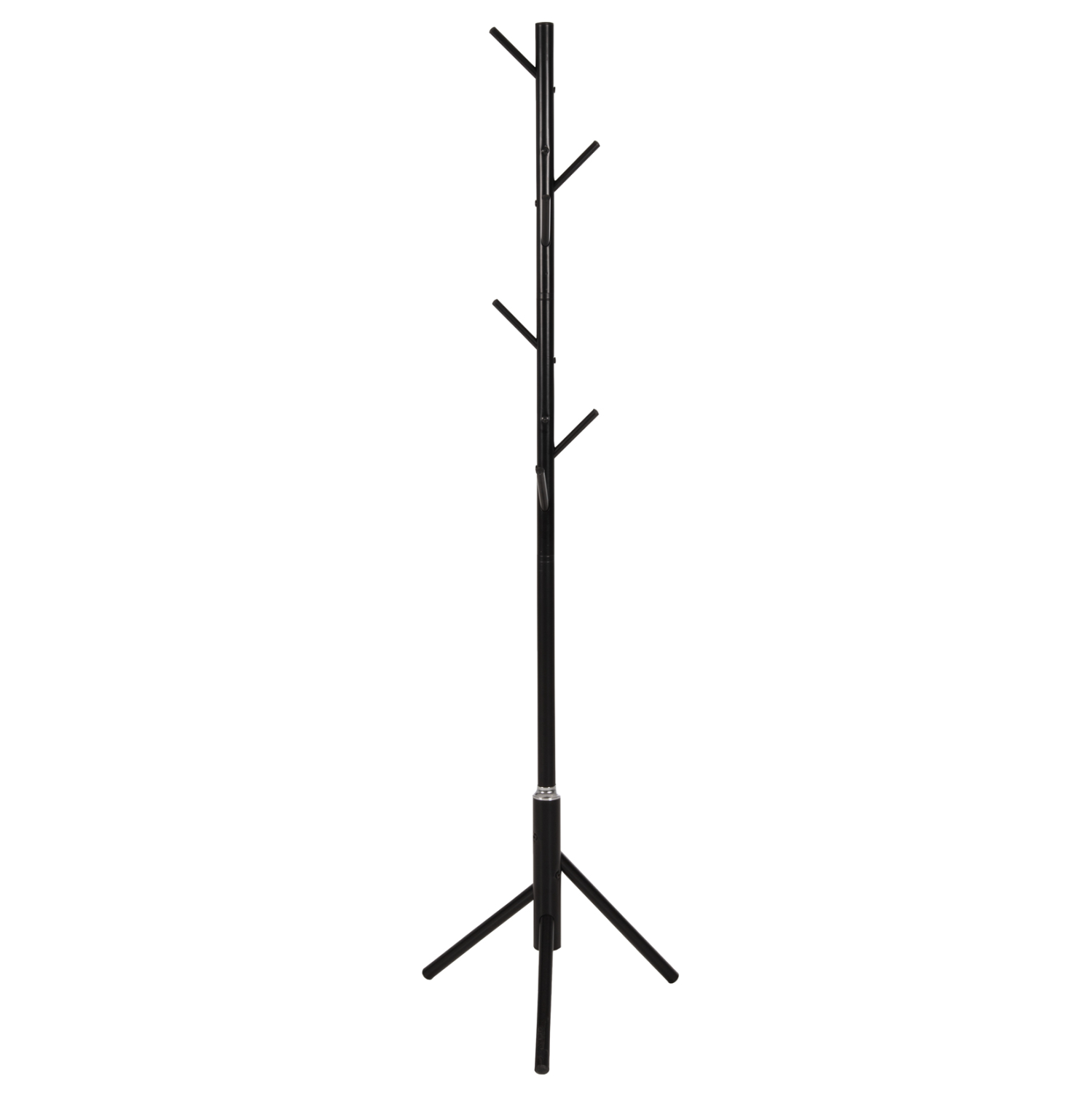 kalogeros-metallikos-fb9957401-se-mayro-1-1 ΚΑΛΟΓΕΡΟΣ ΜΕΤΑΛΛΙΚΟΣ HM9574.01 ΣΕ ΜΑΥΡΟ ΧΡΩΜΑ-8 ΣΗΜΕΙΑ ΚΡΕΜΑΣΗΣ 48x48x173Υεκ. - Image 1