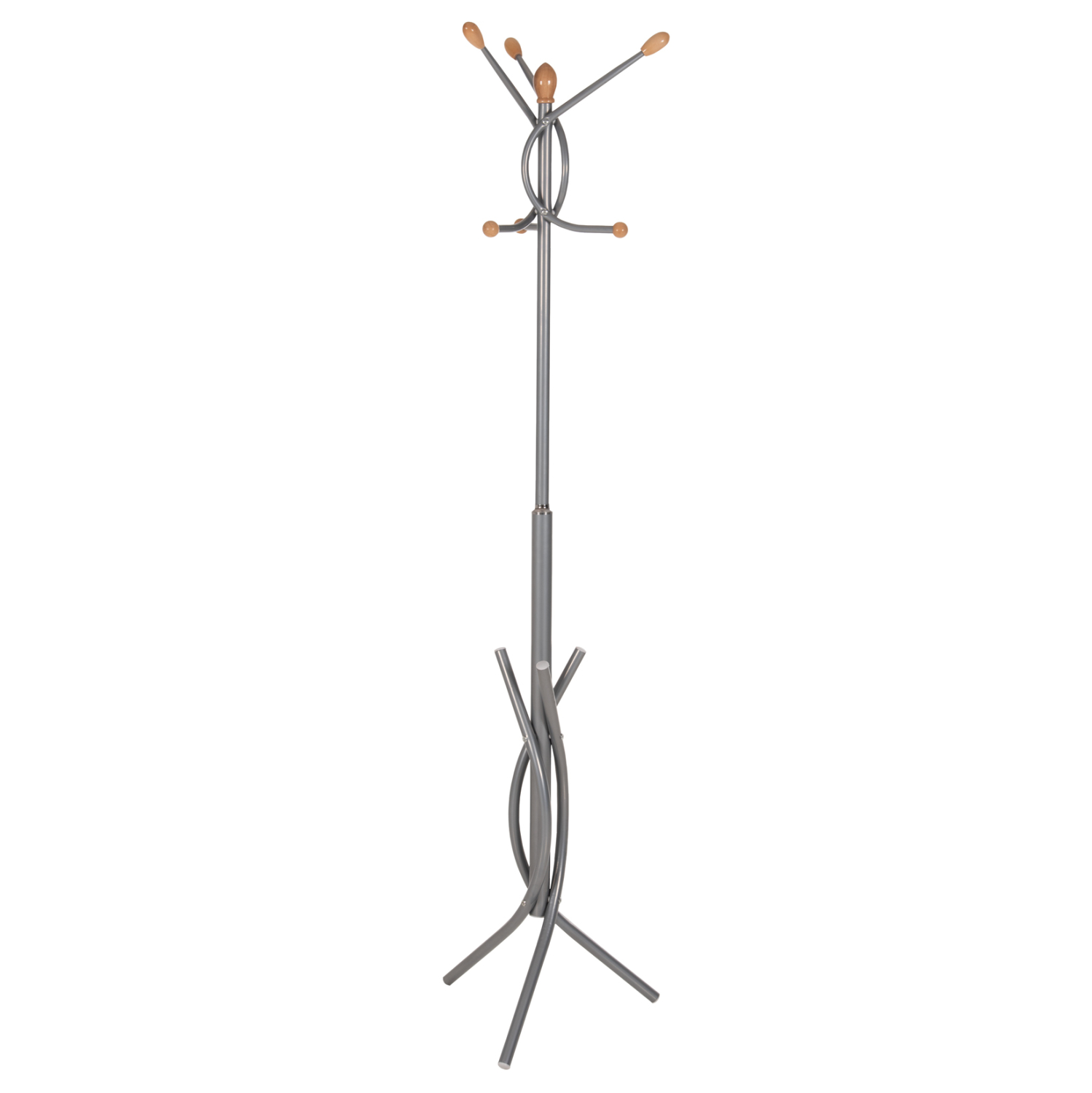 kalogeros-metallikos-fb9957540-se-asimi-1-1 ΚΑΛΟΓΕΡΟΣ ΜΕΤΑΛΛΙΚΟΣ HM9575.40 ΣΕ ΑΣΗΜΙ ΧΡΩΜΑ-7 ΣΗΜΕΙΑ ΚΡΕΜΑΣΗΣ 41x41x176Y εκ. - Image 1
