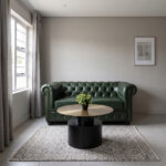 ΚΑΝΑΠΕΣ 2ΘΕΣΙΟΣ T.CHESTERFIELD HM3010.08 ΤΕΧΝΟΔΕΡΜΑ ΚΥΠΑΡΙΣΣΙ 150x90x70Υ εκ. - Image 2