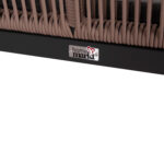 ΚΑΝΑΠΕΣ 2ΘΕΣΙΟΣ MYRTIA HM5550.12 AΛΟΥΜΙΝΙΟ ΑΝΘΡΑΚΙ--ΜΠΕΖ TESLIN ΣΧΟΙΝΙ 123x61x90Υεκ. - Image 10