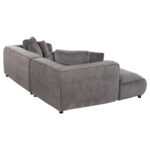 ΚΑΝΑΠΕΣ ΓΩΝΙΑ (ΑΡΙΣΤΕΡΗ) 3-ΘΕΣΙΟΣ GRACE HM3280.03L ΓΚΡΙ ΥΦΑΣΜΑ 252x160x70-90Υεκ - Image 6