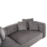 ΚΑΝΑΠΕΣ ΓΩΝΙΑ (ΑΡΙΣΤΕΡΗ) 3-ΘΕΣΙΟΣ GRACE HM3280.03L ΓΚΡΙ ΥΦΑΣΜΑ 252x160x70-90Υεκ - Image 8