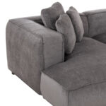 ΚΑΝΑΠΕΣ ΓΩΝΙΑ (ΑΡΙΣΤΕΡΗ) 3-ΘΕΣΙΟΣ GRACE HM3280.03L ΓΚΡΙ ΥΦΑΣΜΑ 252x160x70-90Υεκ - Image 10