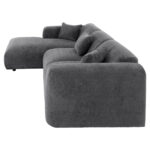 ΚΑΝΑΠΕΣ ΓΩΝΙΑ (ΑΡΙΣΤΕΡΗ) BRICKEN HM3275.04L ΑΝΘΡΑΚΙ ΥΦΑΣΜΑ 110-282x98-160x72Υεκ. - Image 5