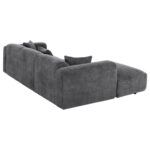 ΚΑΝΑΠΕΣ ΓΩΝΙΑ (ΑΡΙΣΤΕΡΗ) BRICKEN HM3275.04L ΑΝΘΡΑΚΙ ΥΦΑΣΜΑ 110-282x98-160x72Υεκ. - Image 6
