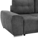 ΚΑΝΑΠΕΣ ΚΡΕΒΑΤΙ ΔΕΞΙΑ ΓΩΝΙΑ COMFYRA HM3336.01R ΓΚΡΙ ΥΦΑΣΜΑ 270x181x75Υεκ - Image 9