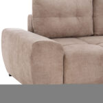 ΚΑΝΑΠΕΣ ΚΡΕΒΑΤΙ ΔΕΞΙΑ ΓΩΝΙΑ COMFYRA HM3336.03R ΜΠΕΖ ΥΦΑΣΜΑ 270x181x75Υεκ - Image 9