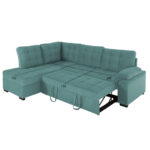 ΚΑΝΑΠΕΣ ΚΡΕΒΑΤΙ JADE HM3144.04L ΑΡΙΣΤΕΡΗ ΓΩΝΙΑ ΒΕΡΑΜΑΝ ΒΕΛΟΥΔΟ 250x80-180x73-88Υεκ. - Image 3