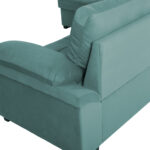 ΚΑΝΑΠΕΣ ΚΡΕΒΑΤΙ JADE HM3144.04L ΑΡΙΣΤΕΡΗ ΓΩΝΙΑ ΒΕΡΑΜΑΝ ΒΕΛΟΥΔΟ 250x80-180x73-88Υεκ. - Image 9