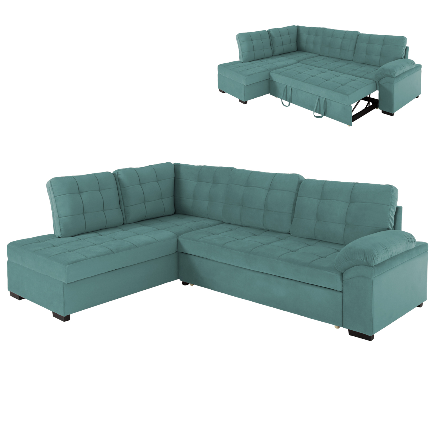 kanapes-krebati-fb9314404l-aristeri-goni-9 ΚΑΝΑΠΕΣ ΚΡΕΒΑΤΙ JADE HM3144.04L ΑΡΙΣΤΕΡΗ ΓΩΝΙΑ ΒΕΡΑΜΑΝ ΒΕΛΟΥΔΟ 250x80-180x73-88Υεκ. - Image 1
