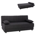 ΚΑΝΑΠΕΣ ΚΡΕΒΑΤΙ ΤΡΙΘΕΣΙΟΣ ΓΚΡΙ HM3239.03 180x83x74Υεκ.