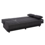 ΚΑΝΑΠΕΣ ΚΡΕΒΑΤΙ ΤΡΙΘΕΣΙΟΣ ΓΚΡΙ HM3239.03 180x83x74Υεκ. - Image 4