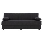 ΚΑΝΑΠΕΣ ΚΡΕΒΑΤΙ ΤΡΙΘΕΣΙΟΣ ΓΚΡΙ HM3239.03 180x83x74Υεκ. - Image 5