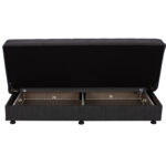 ΚΑΝΑΠΕΣ ΚΡΕΒΑΤΙ ΤΡΙΘΕΣΙΟΣ ΓΚΡΙ HM3239.03 180x83x74Υεκ. - Image 6