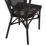 ΚΑΡΕΚΛΑ ΑΛΟΥΜΙΝΙΟΥ TRENT BAMBOO LOOK ΜΕ TEXTLINE 45x57x88 εκ. HM5052 - Image 9